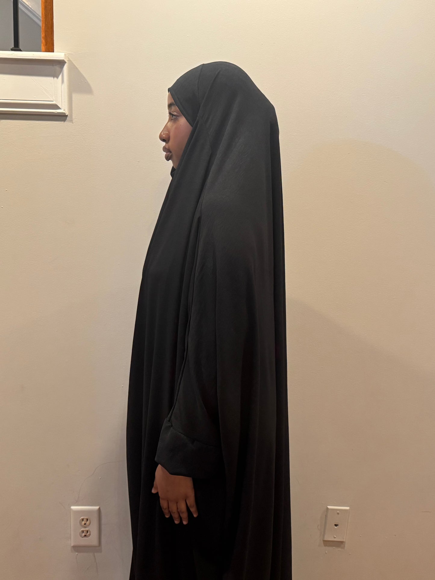 Bushra Jilbab in Black