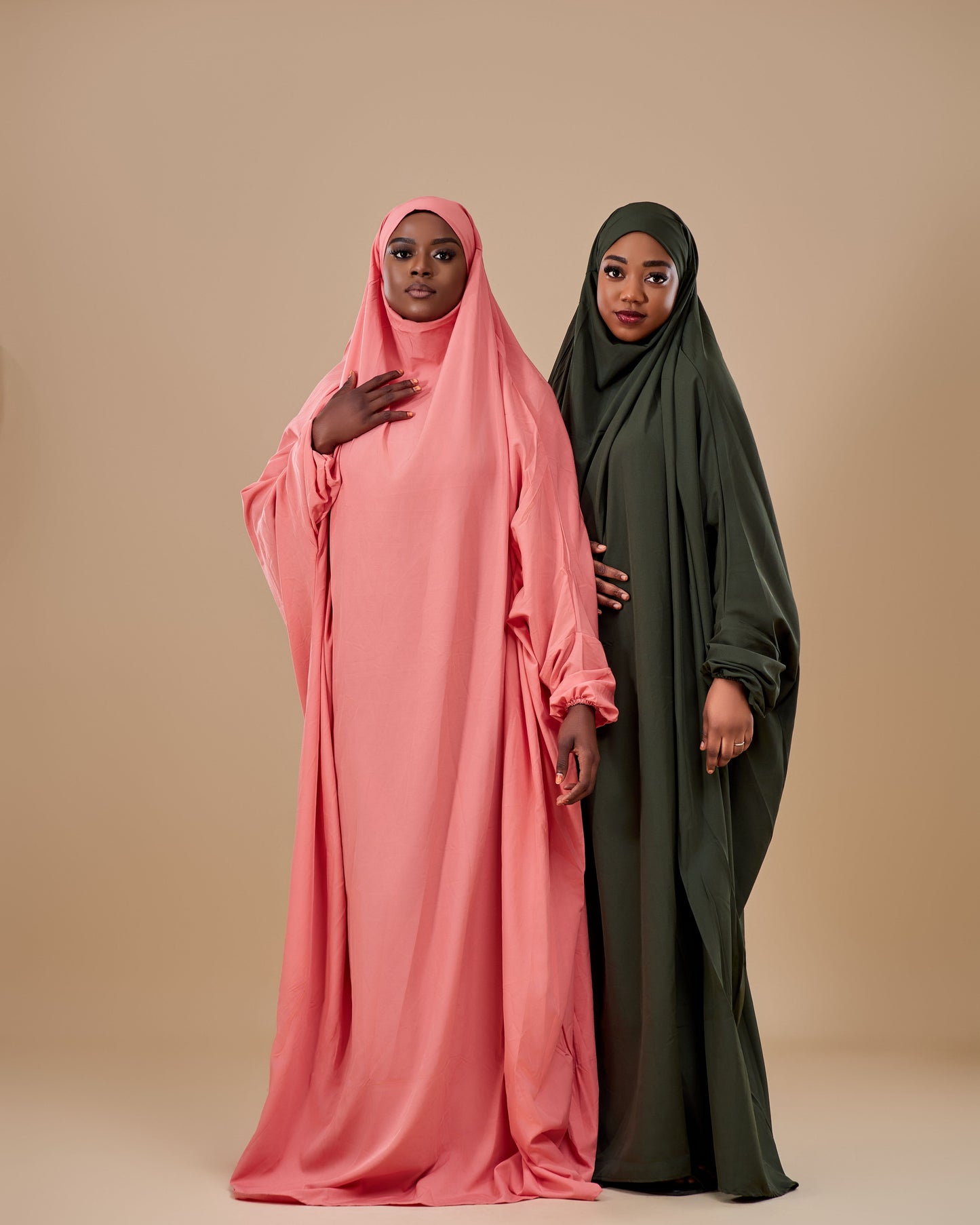 Bushra Jilbab- Army green